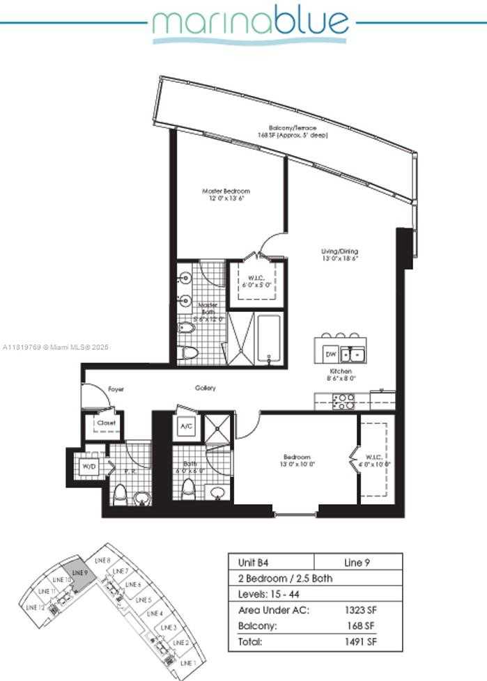 Small Image of 888 BISCAYNE BLVD #2909, Miami Number 27