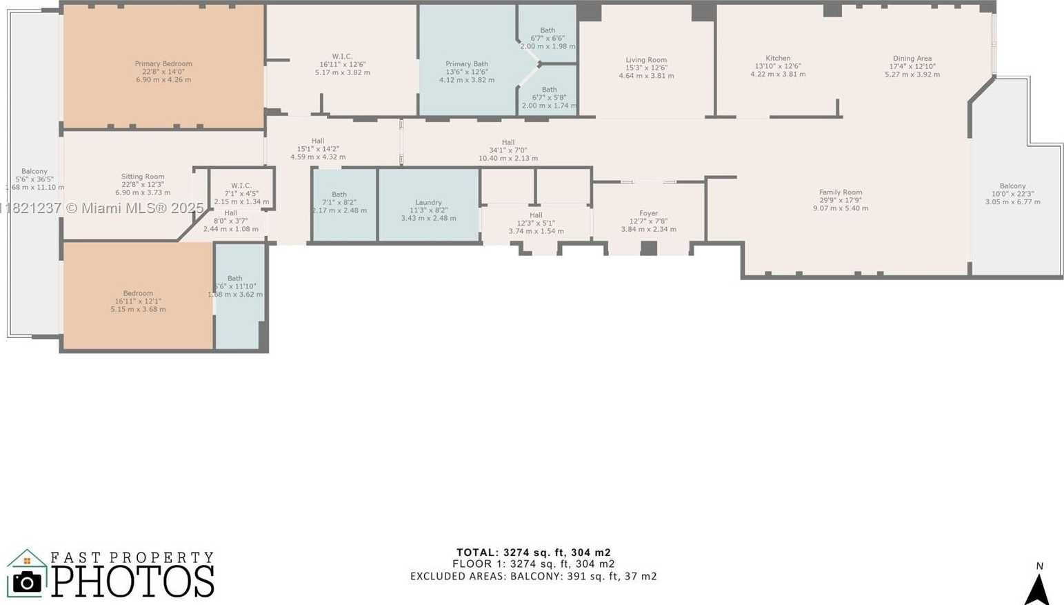 Small Image of 3201 NORTH EAST 183RD ST #1207, Aventura Number 4