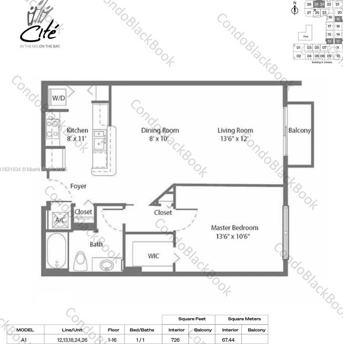 Small Image of 2000 NORTH BAYSHORE DR #626, Miami Number 13