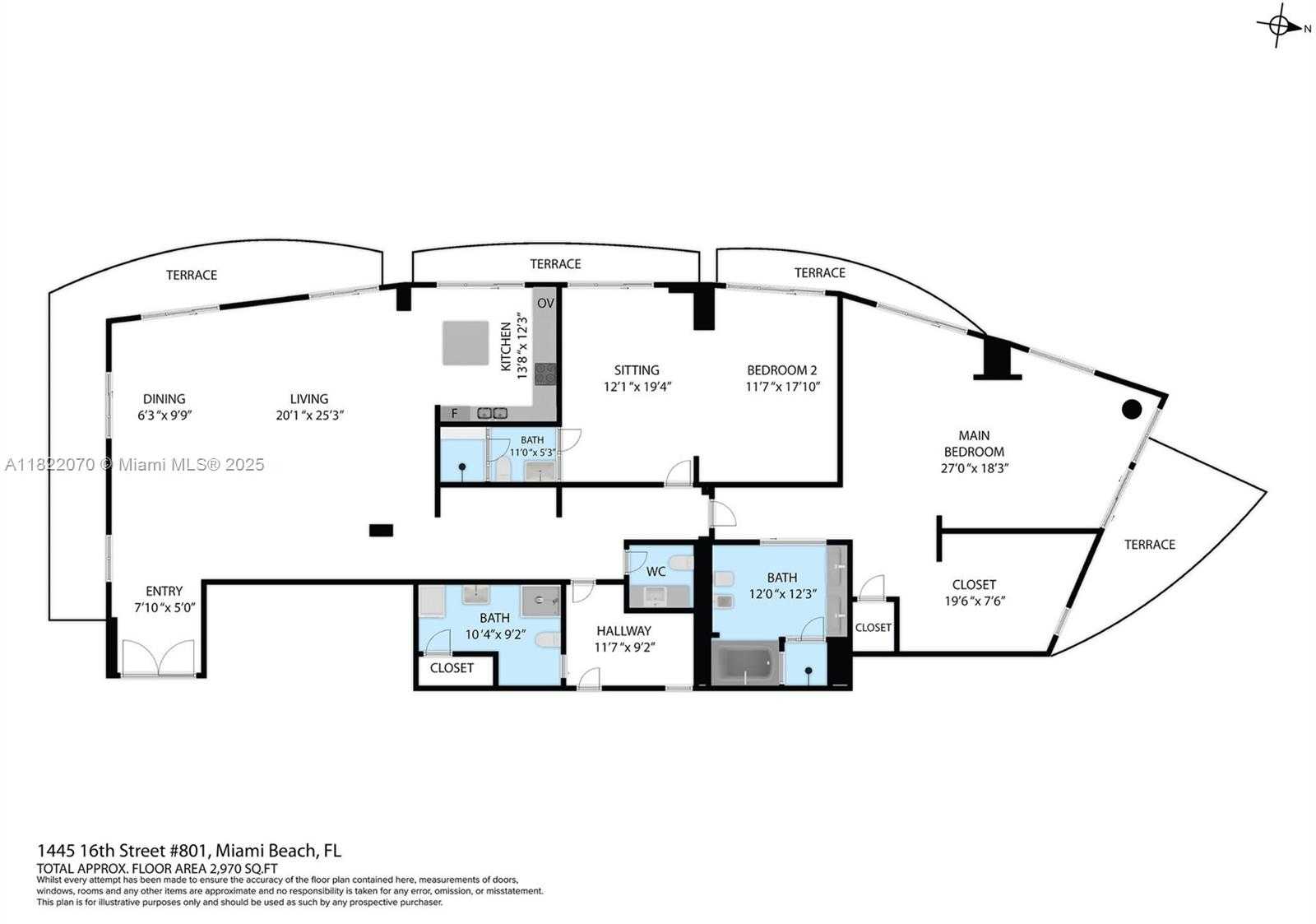 Small Image of 1445 16TH ST #801, Miami Beach Number 31