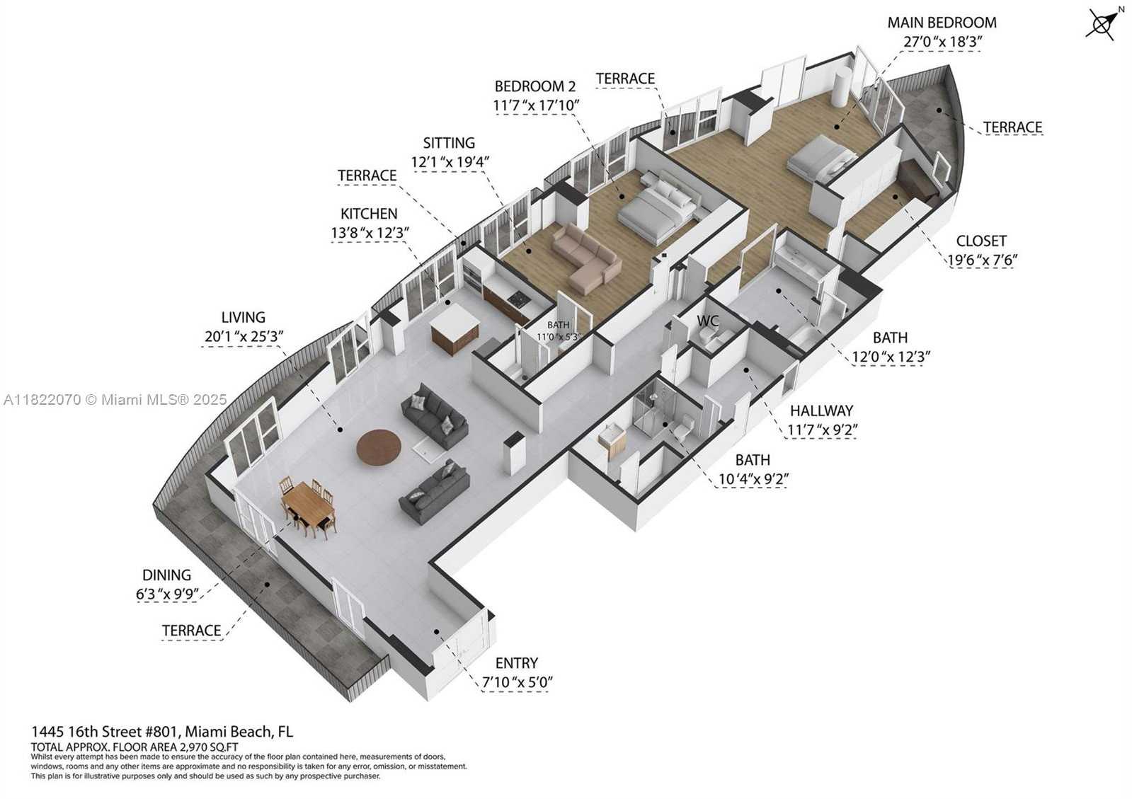 Small Image of 1445 16TH ST #801, Miami Beach Number 32