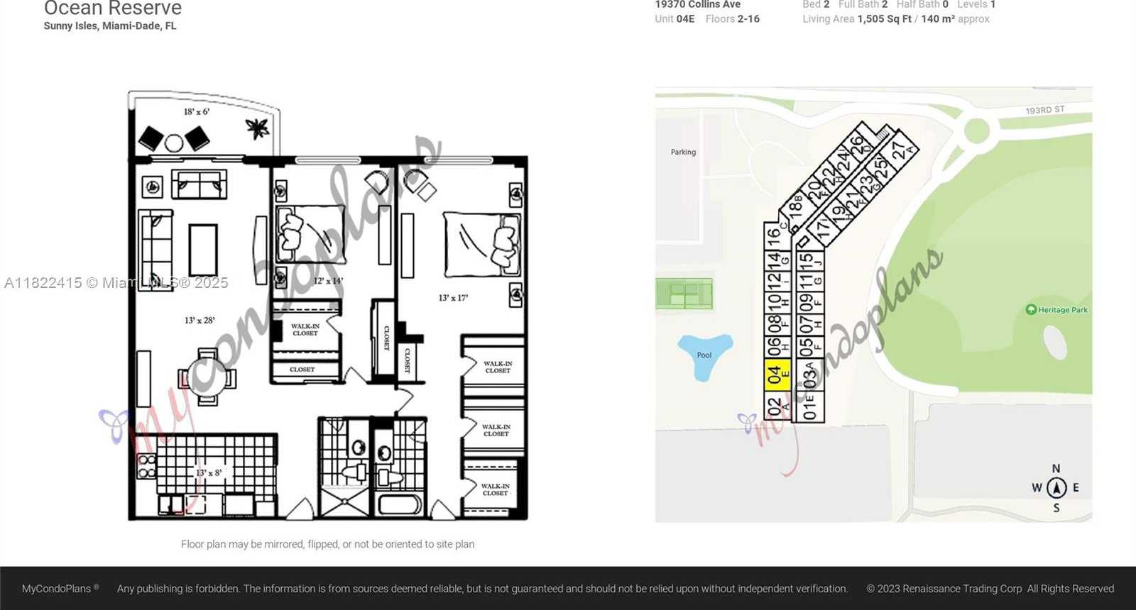 Small Image of 19370 COLLINS AVE #1504, Sunny Isles Beach Number 34