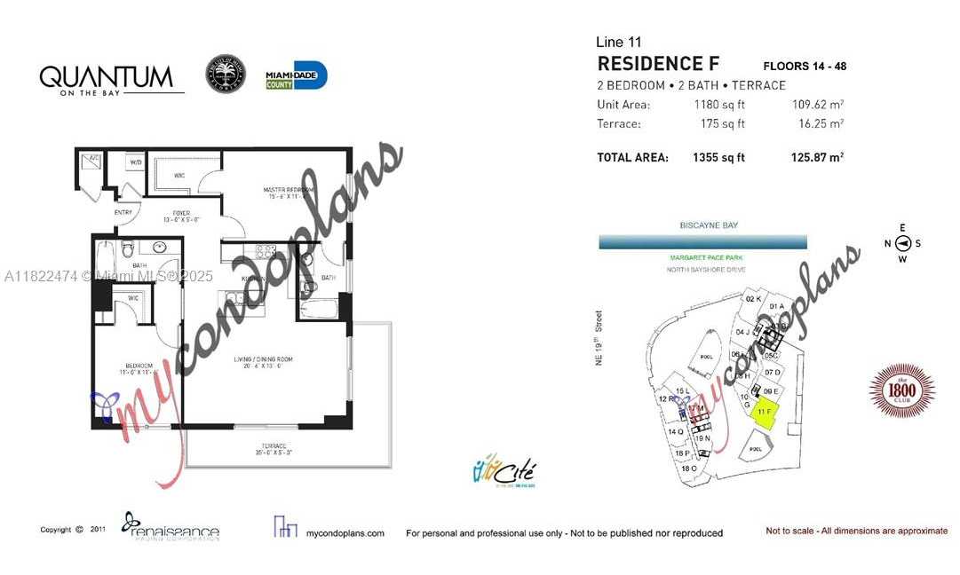 Small Image of 1900 NORTH BAYSHORE DR #1811, Miami Number 9