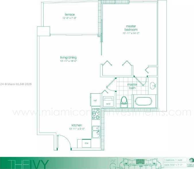 Small Image of 90 SOUTH WEST 3RD ST #1510, Miami Number 9