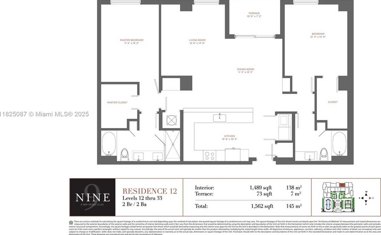 Small Image of 999 SOUTH WEST 1ST AVE #2812, Miami Number 43