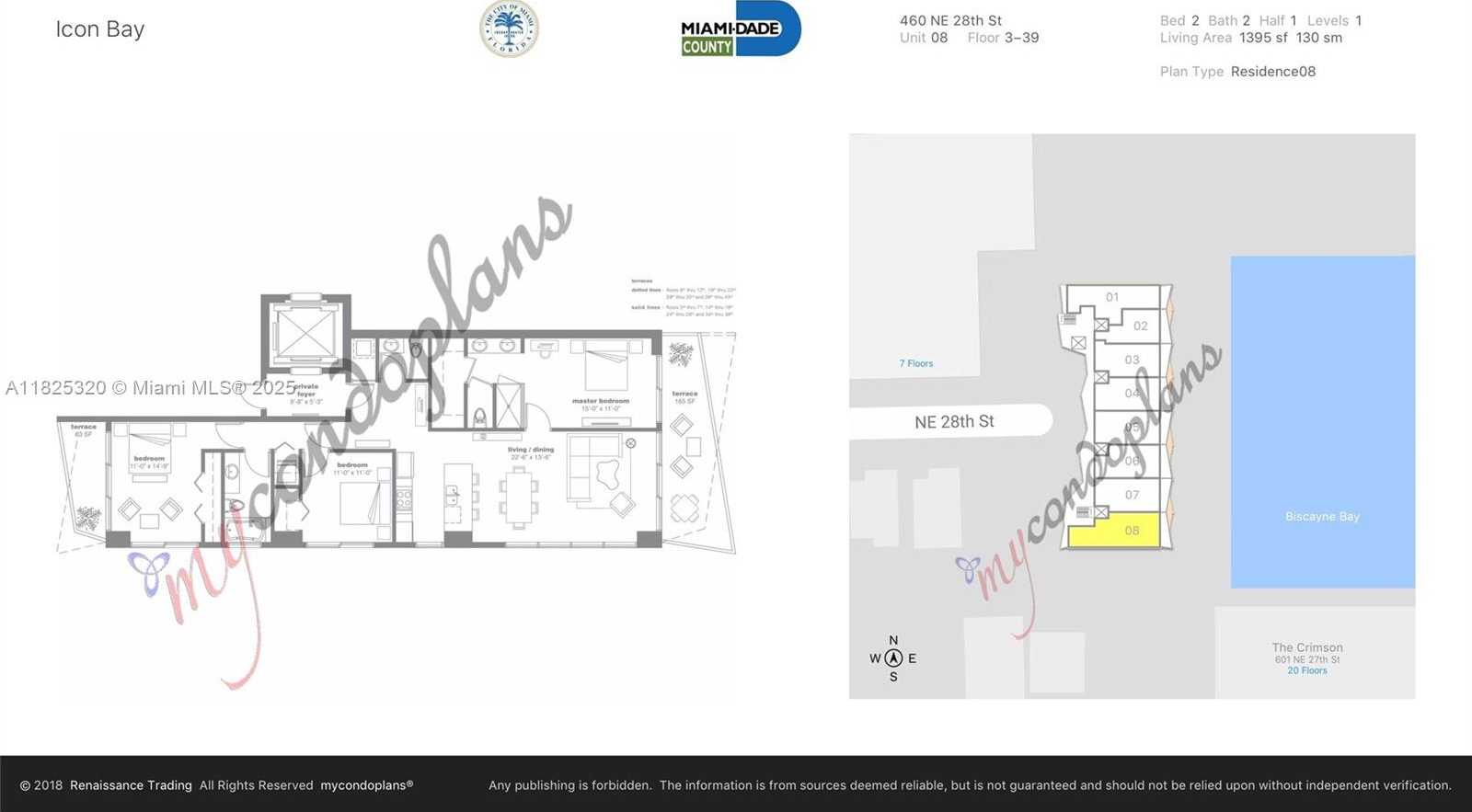 Small Image of 460 NORTH EAST 28TH ST #1408, Miami Number 5