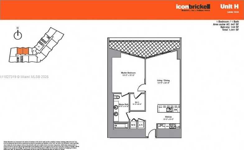 Small Image of 495 BRICKELL AVE #1806, Miami Number 13