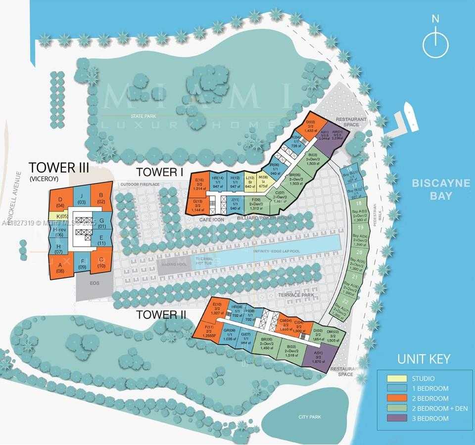 Small Image of 495 BRICKELL AVE #1806, Miami Number 14