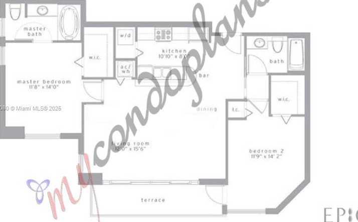 Small Image of 300 SOUTH BISCAYNE BLVD #T-2802, Miami Number 14
