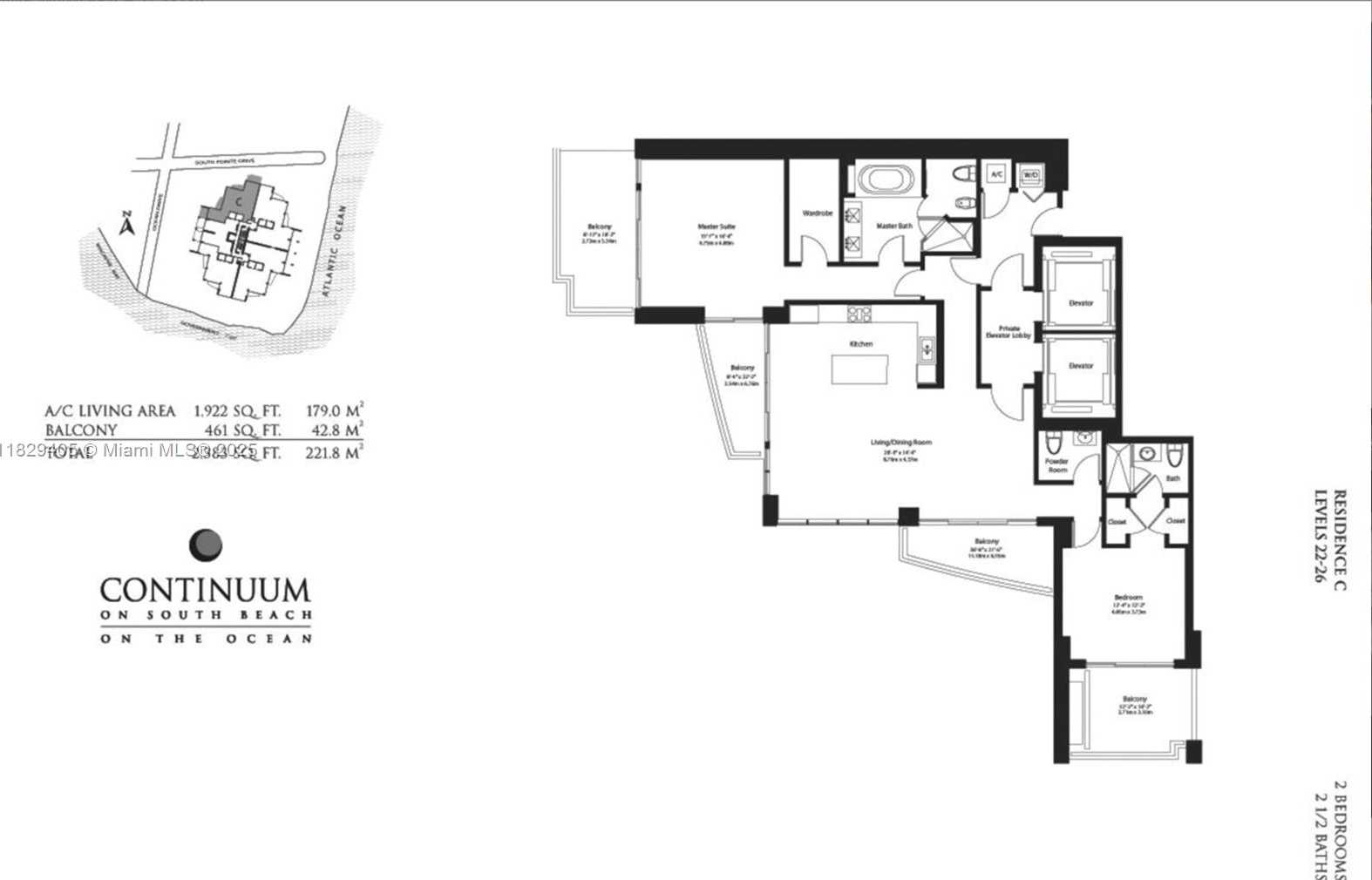 Small Image of 50 SOUTH POINTE DR #2605, Miami Beach Number 20