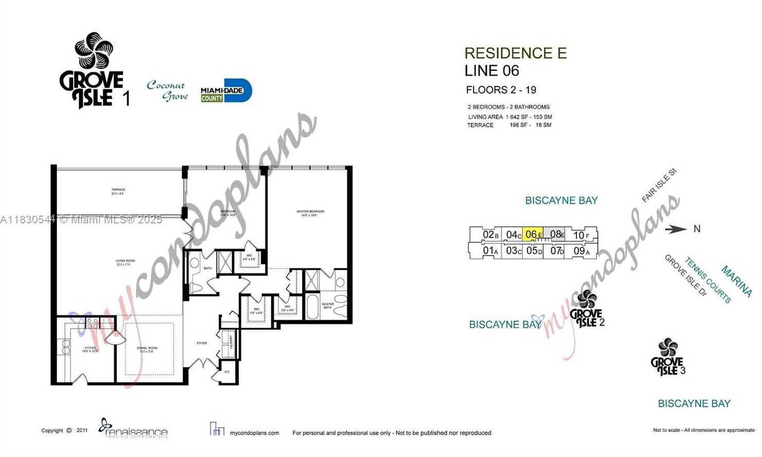Small Image of 1 GROVE ISLE DR #A206, Miami Number 20