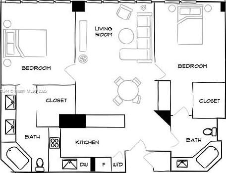 Small Image of 1500 BAY RD #G-0302, Miami Beach Number 32
