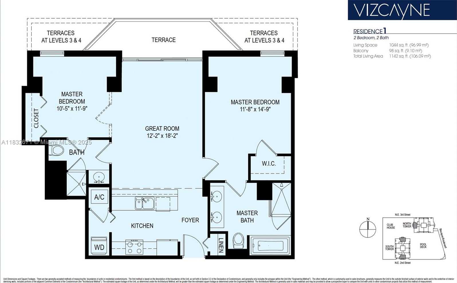 Small Image of 253 NORTH EAST 2ND ST #1401, Miami Number 2