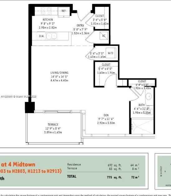 Small Image of 3301 NORTH EAST 1ST AVE #H2803, Miami Number 12