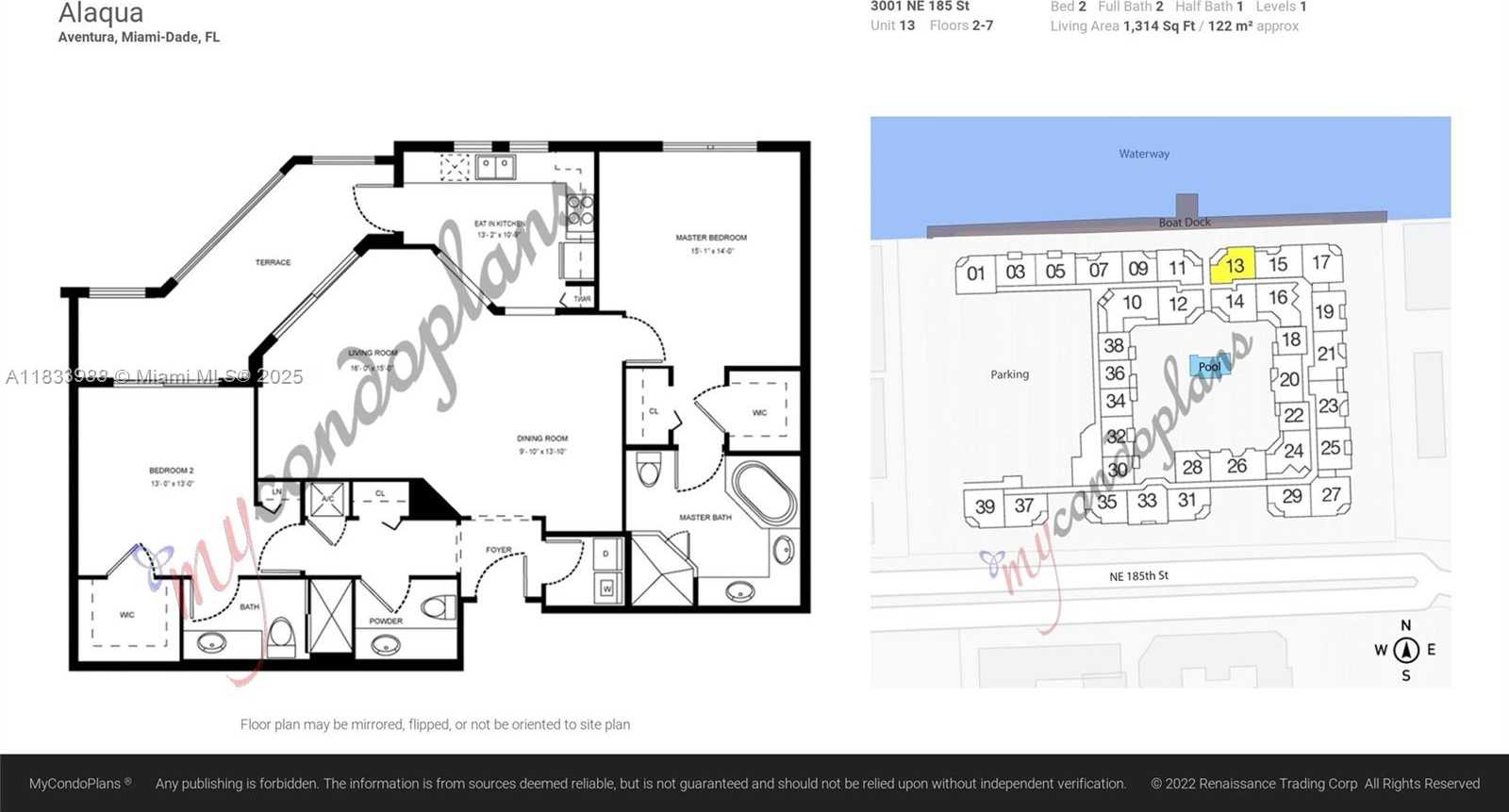 Small Image of 3001 NORTH EAST 185TH ST #613, Aventura Number 4