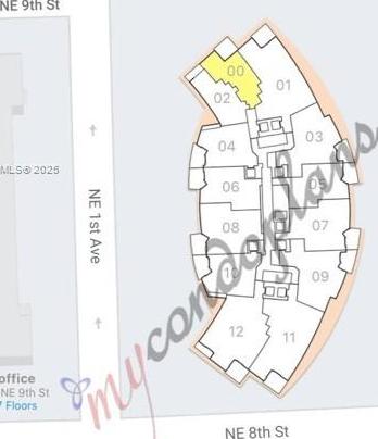 Small Image of 851 NORTH EAST 1ST AVE #3900, Miami Number 39