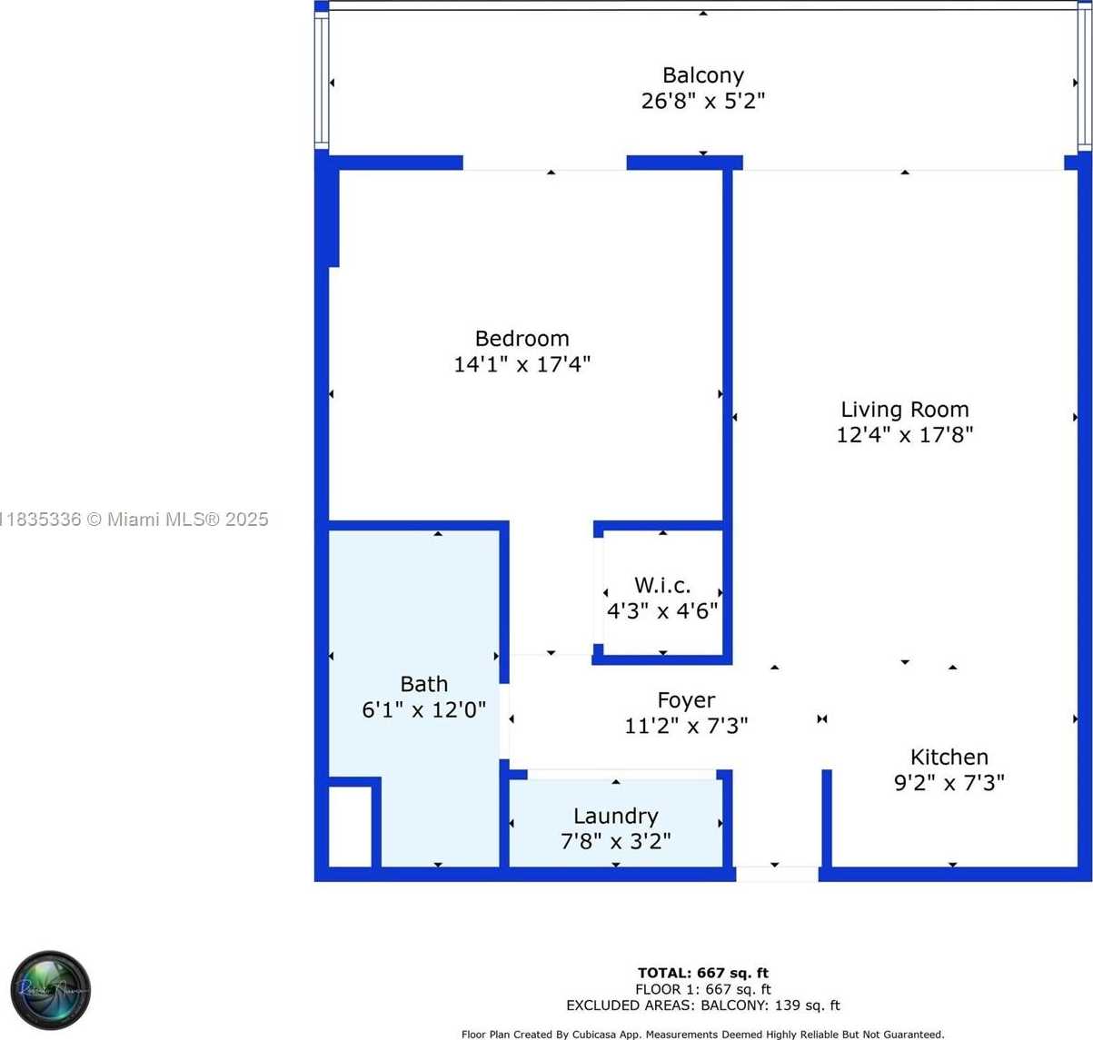 Small Image of 79 SOUTH WEST 12TH ST #2302-S, Miami Number 44