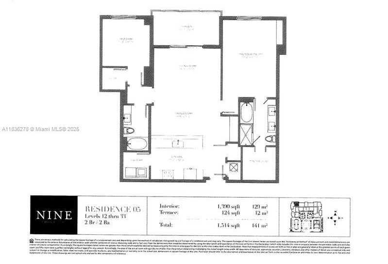Small Image of 999 SOUTH WEST 1ST AVE #2305, Miami Number 11