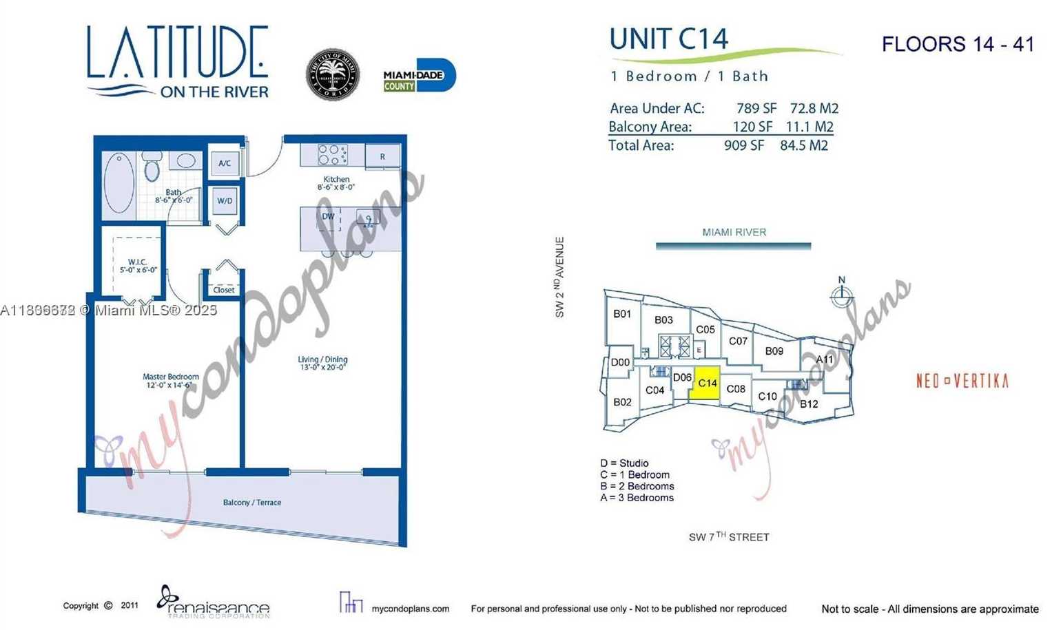 Small Image of 185 SOUTH WEST 7TH ST #4014, Miami Number 20