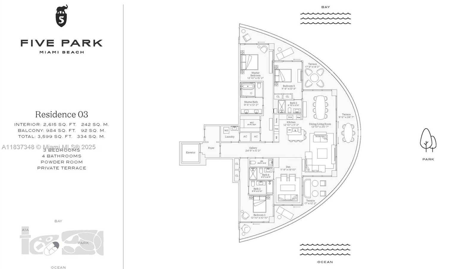 Small Image of 501 WEST AVE #3503, Miami Beach Number 41