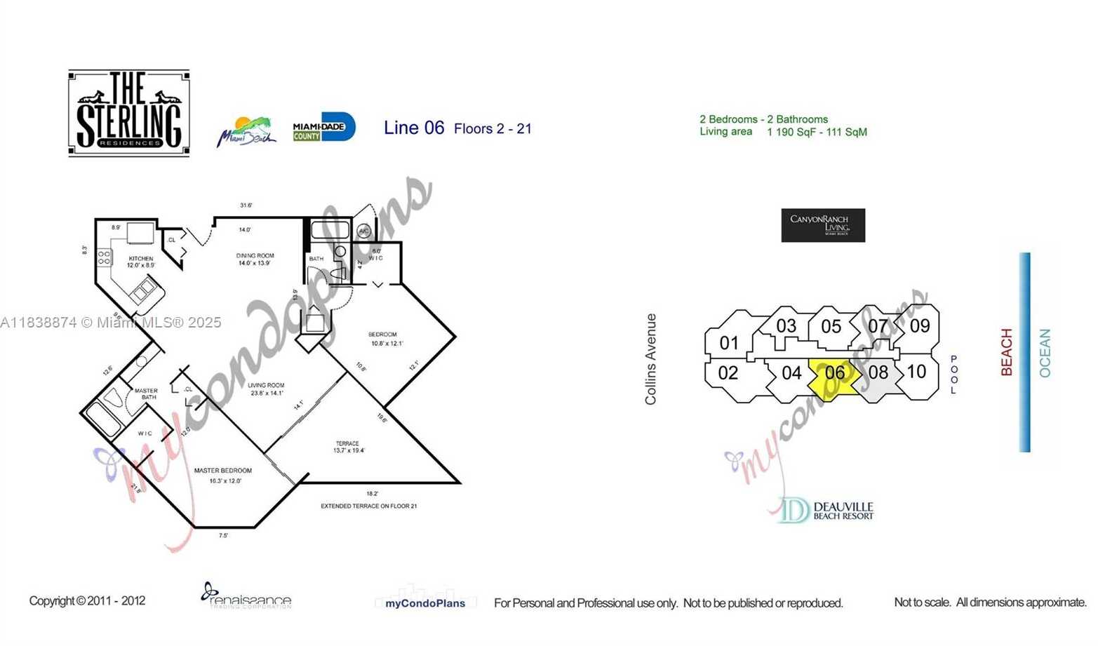 Small Image of 6767 COLLINS AVE #1706, Miami Beach Number 35