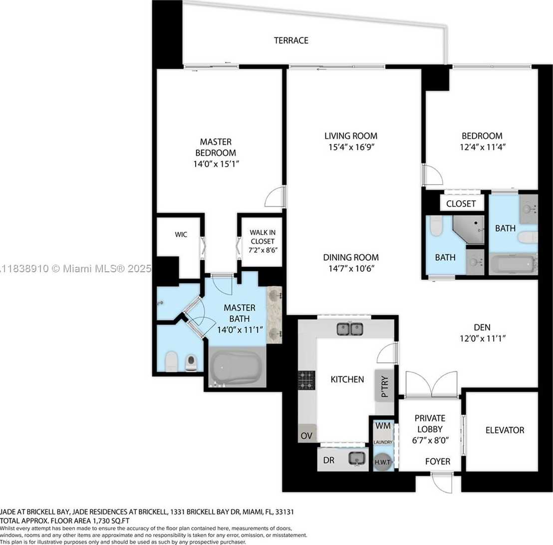 Small Image of 1331 BRICKELL BAY DR #2909, Miami Number 56