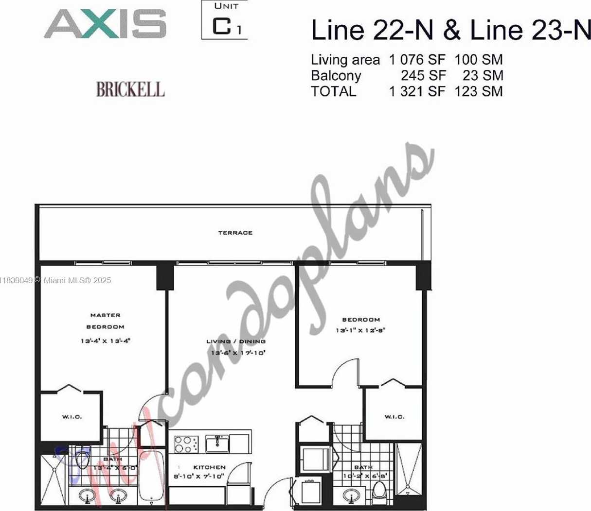 Small Image of 1111 SOUTH WEST 1ST AVE #2922-N, Miami Number 27