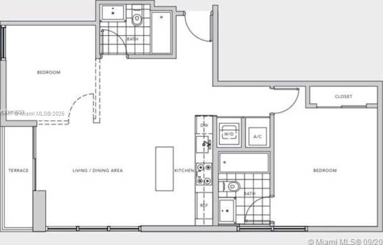 Small Image of 151 SOUTH EAST 1ST ST #1211, Miami Number 21