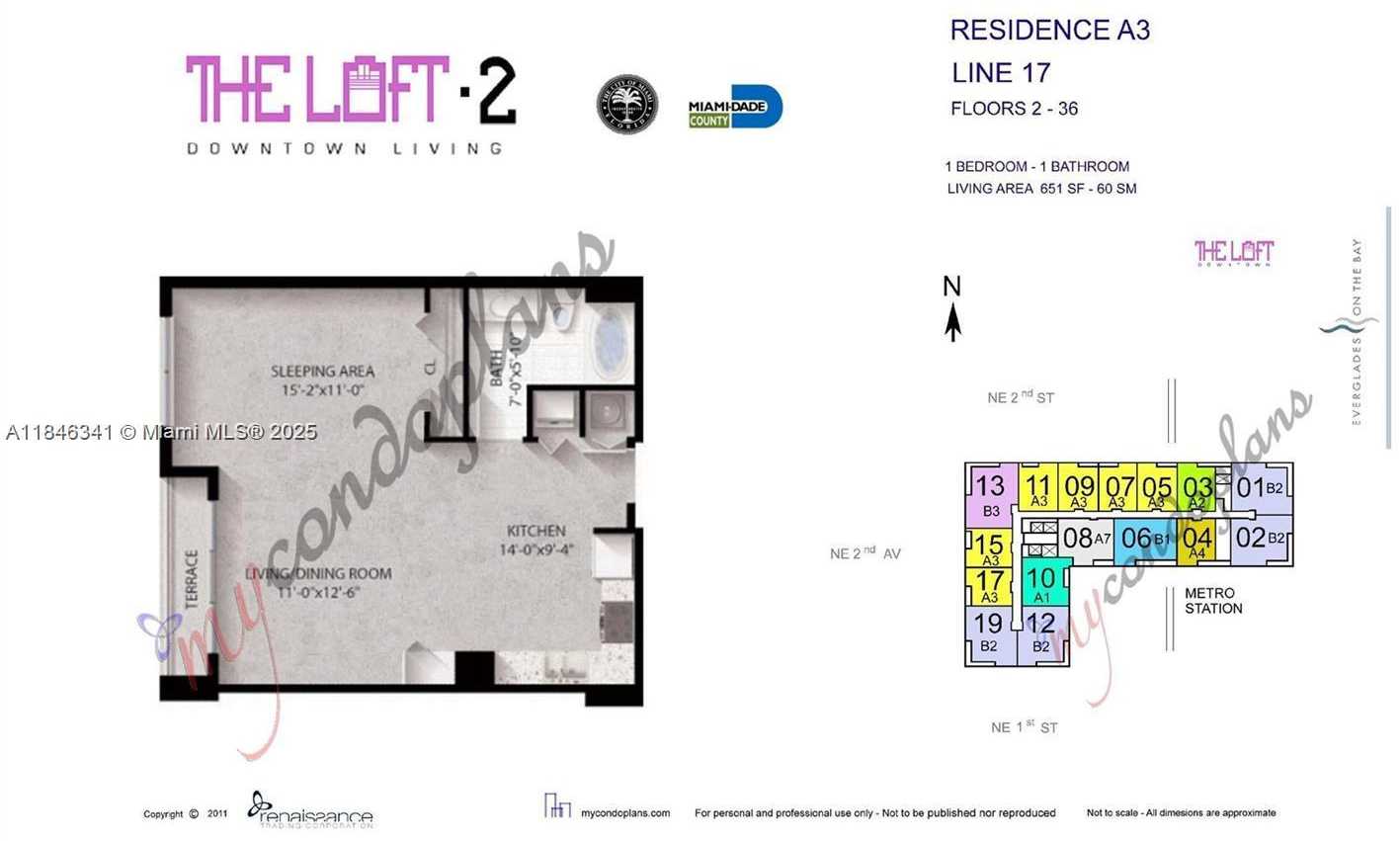 Small Image of 133 NORTH EAST 2ND #817, Miami Number 7