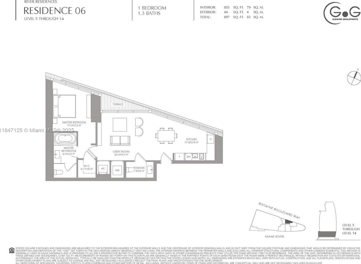Small Image of 300 BISCAYNE BOULEVARD WAY #606E, Miami Number 24