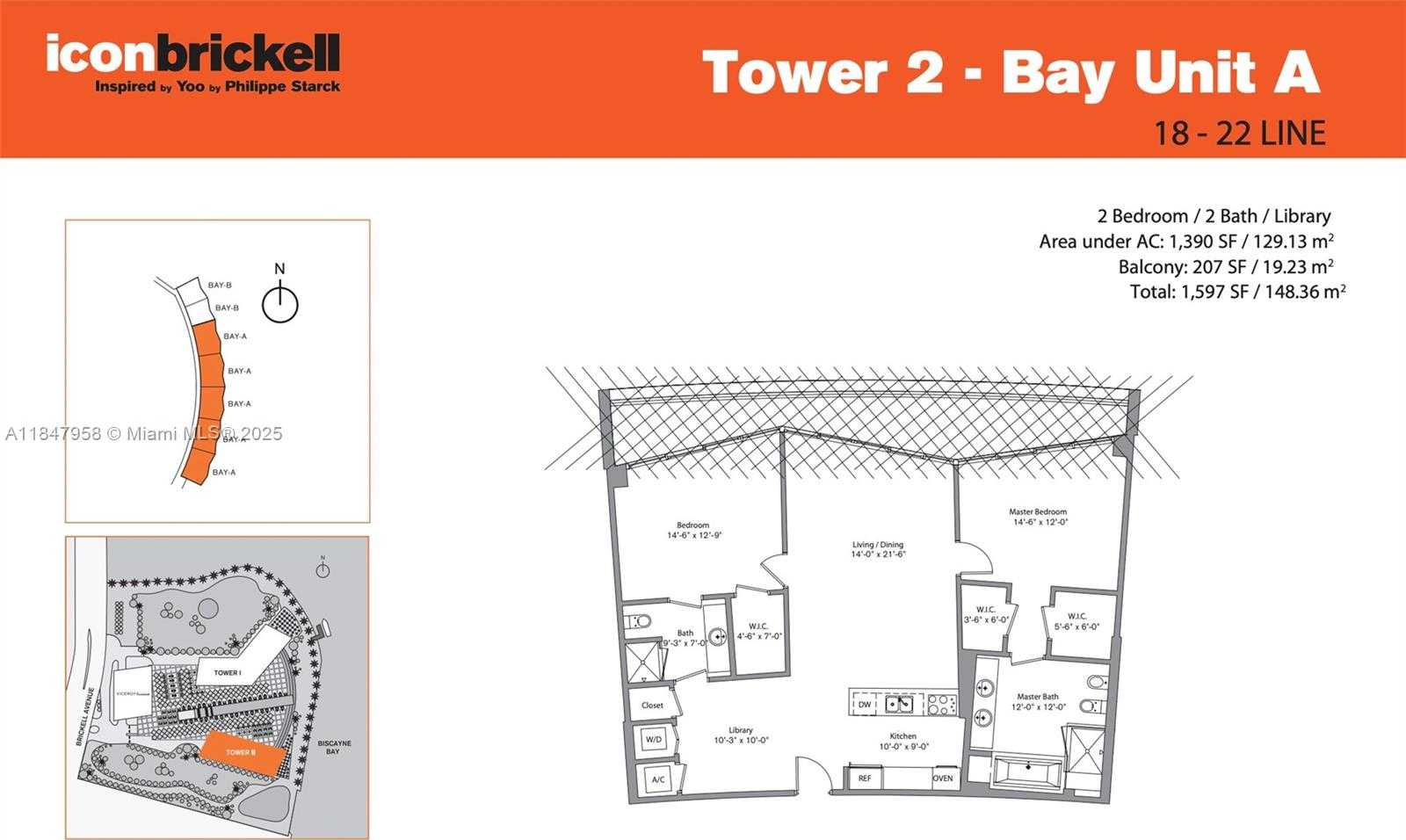 Small Image of 495 BRICKELL AVE #BAY706, Miami Number 10