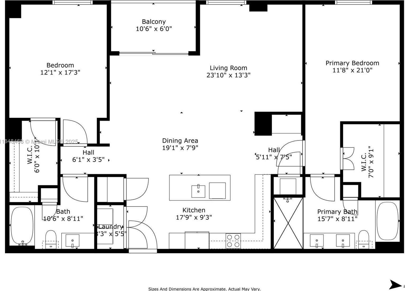 Small Image of 999 SOUTH WEST 1ST AVE #2406, Miami Number 29