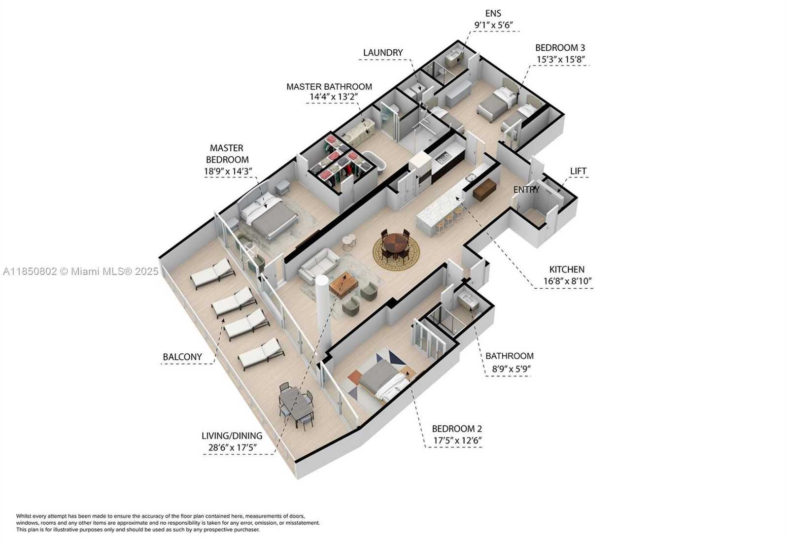 Small Image of 9001 COLLINS AVE #S-605, Surfside Number 45