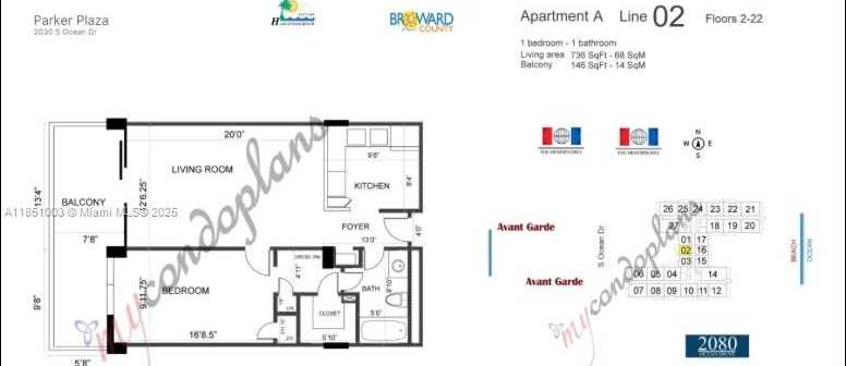 Small Image of 2030 SOUTH OCEAN DR #1802, Hallandale Beach Number 50