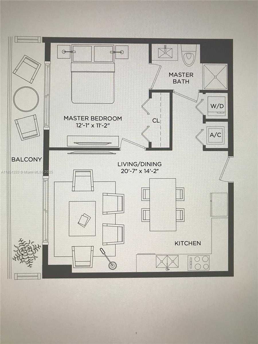 Small Image of 55 SOUTH WEST 9TH ST #2207, Miami Number 4