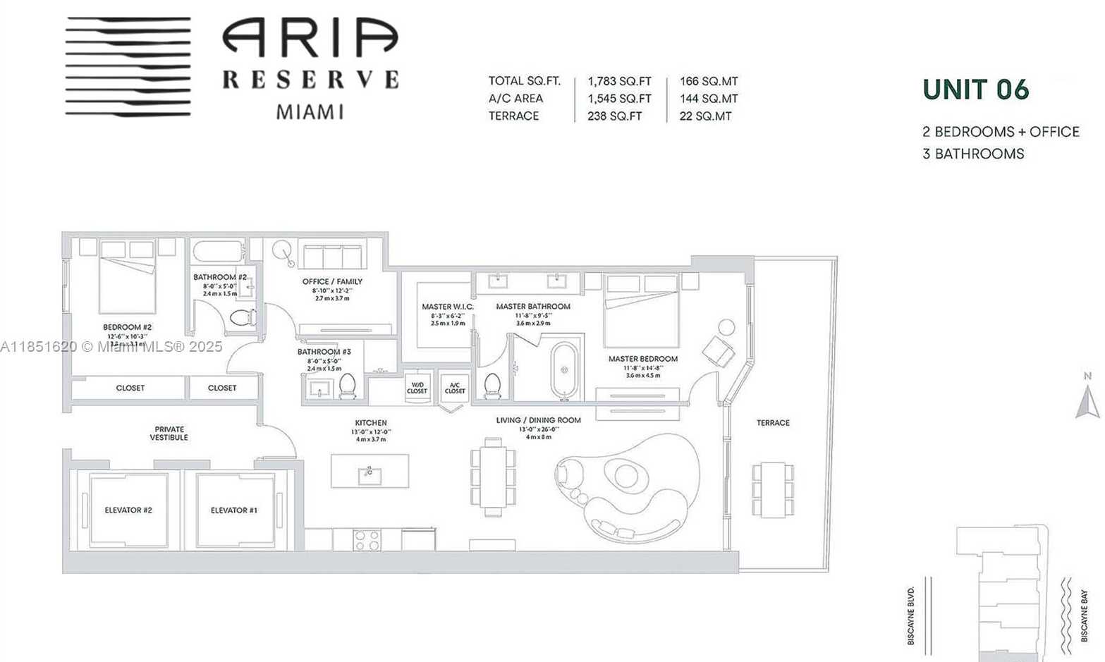 Small Image of 700 NORTH EAST 24TH ST #606, Miami Number 4