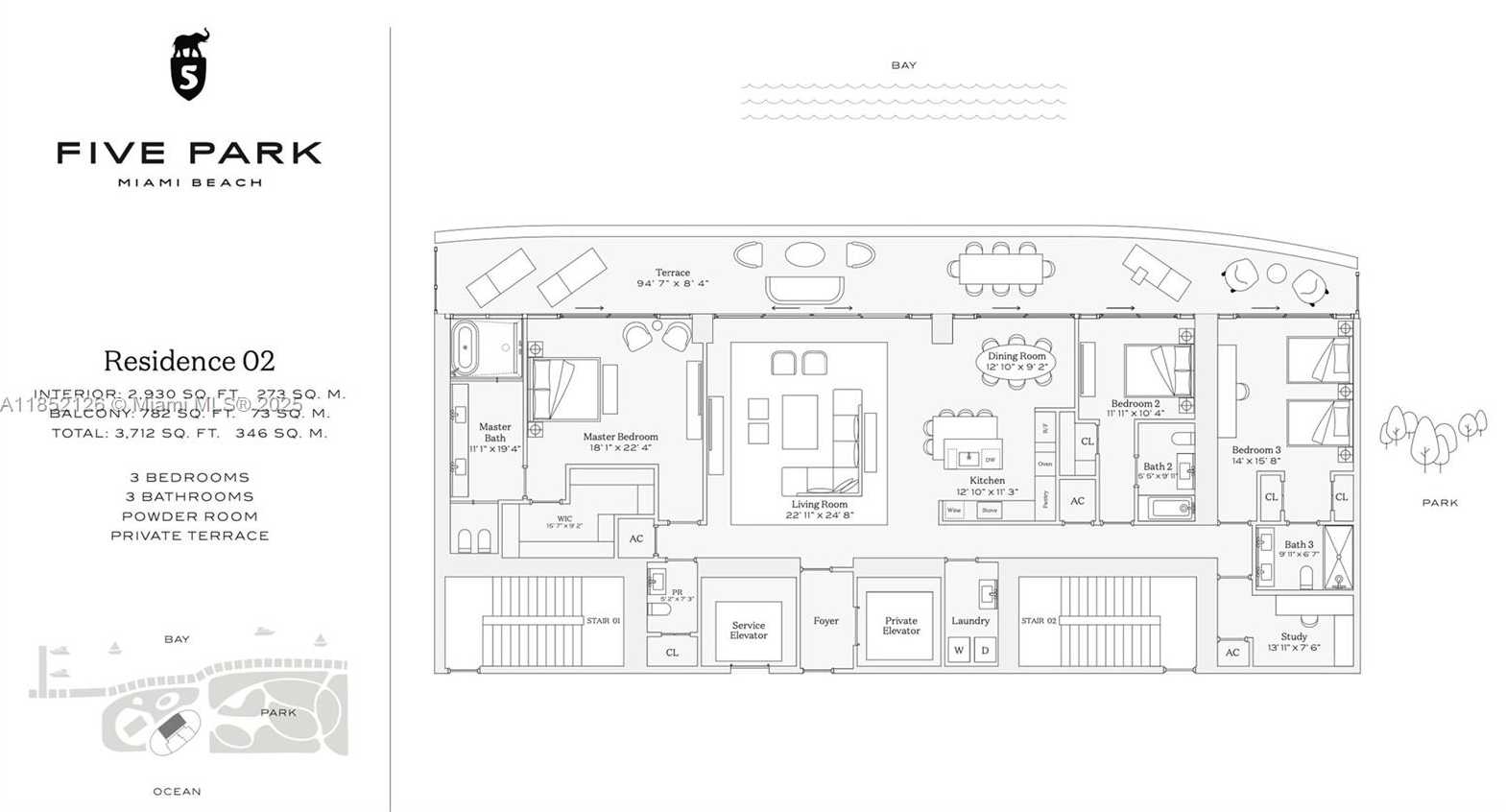 Small Image of 500 ALTON RD #4102, Miami Beach Number 29