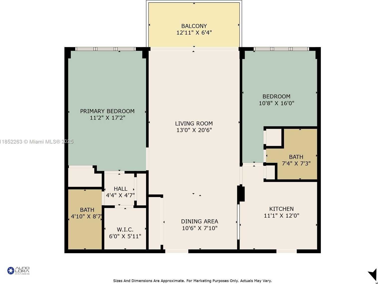 Small Image of 5700 COLLINS AVE #16C, Miami Beach Number 3