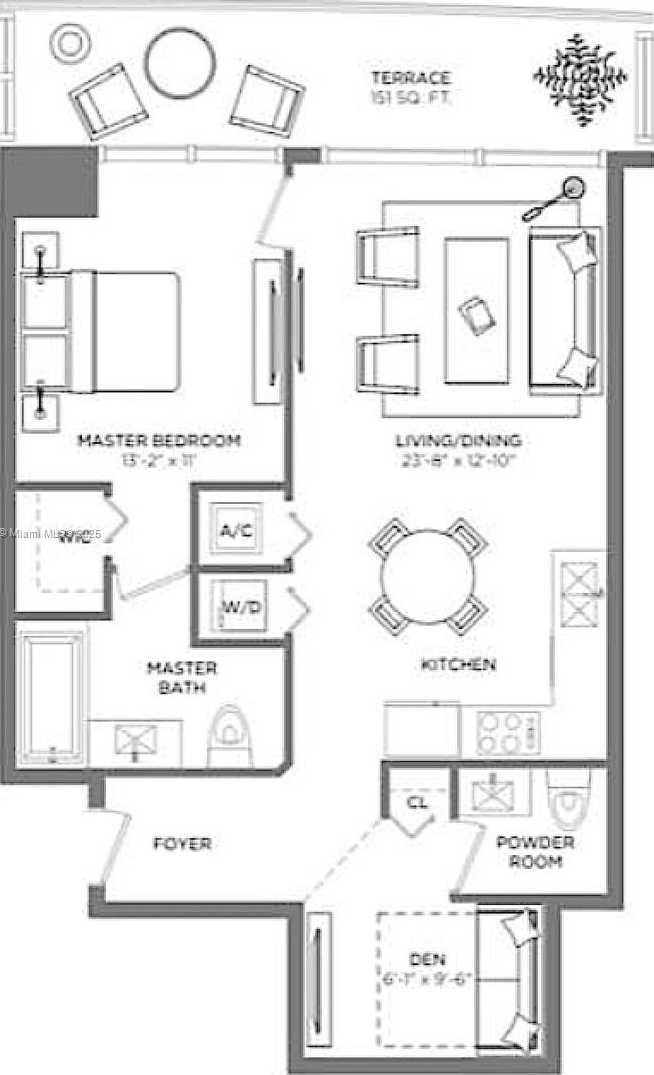 Small Image of 45 SOUTH WEST 9TH ST #2510, Miami Number 36