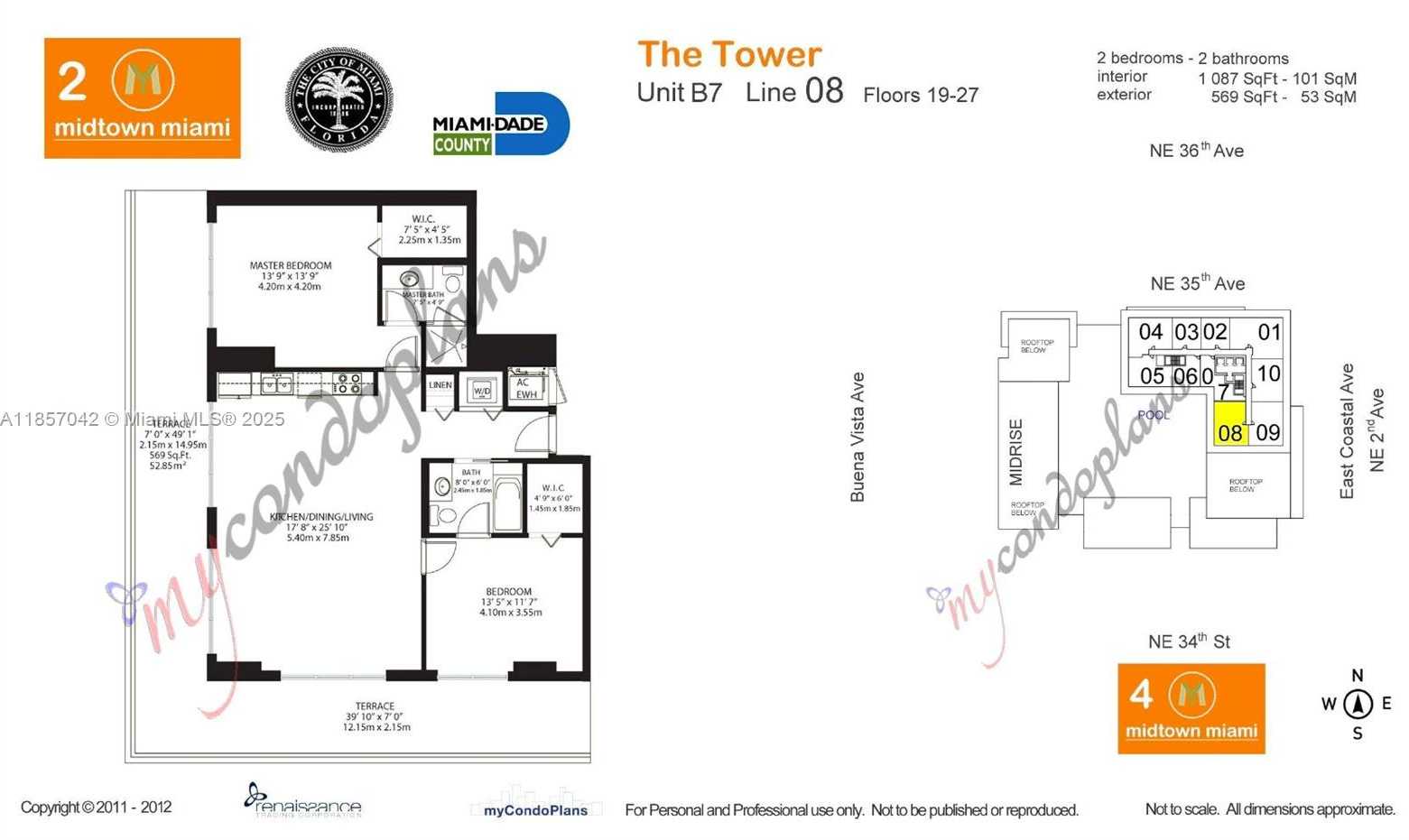 Small Image of 3470 EAST COAST AVE #H2008, Miami Number 35