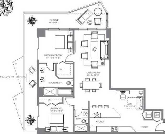 Small Image of 1300 SOUTH MIAMI AVE #2310, Miami Number 25