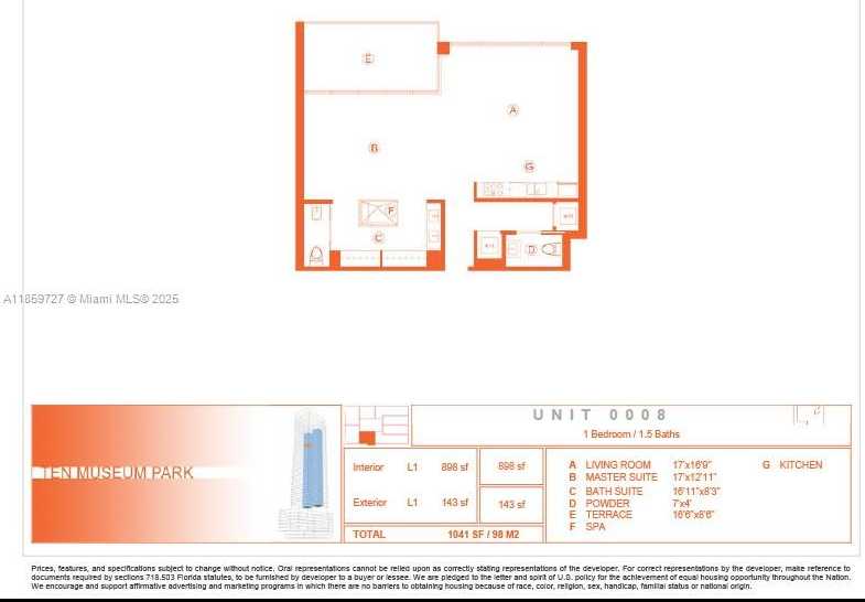 Small Image of 1040 BISCAYNE BLVD #1108, Miami Number 11