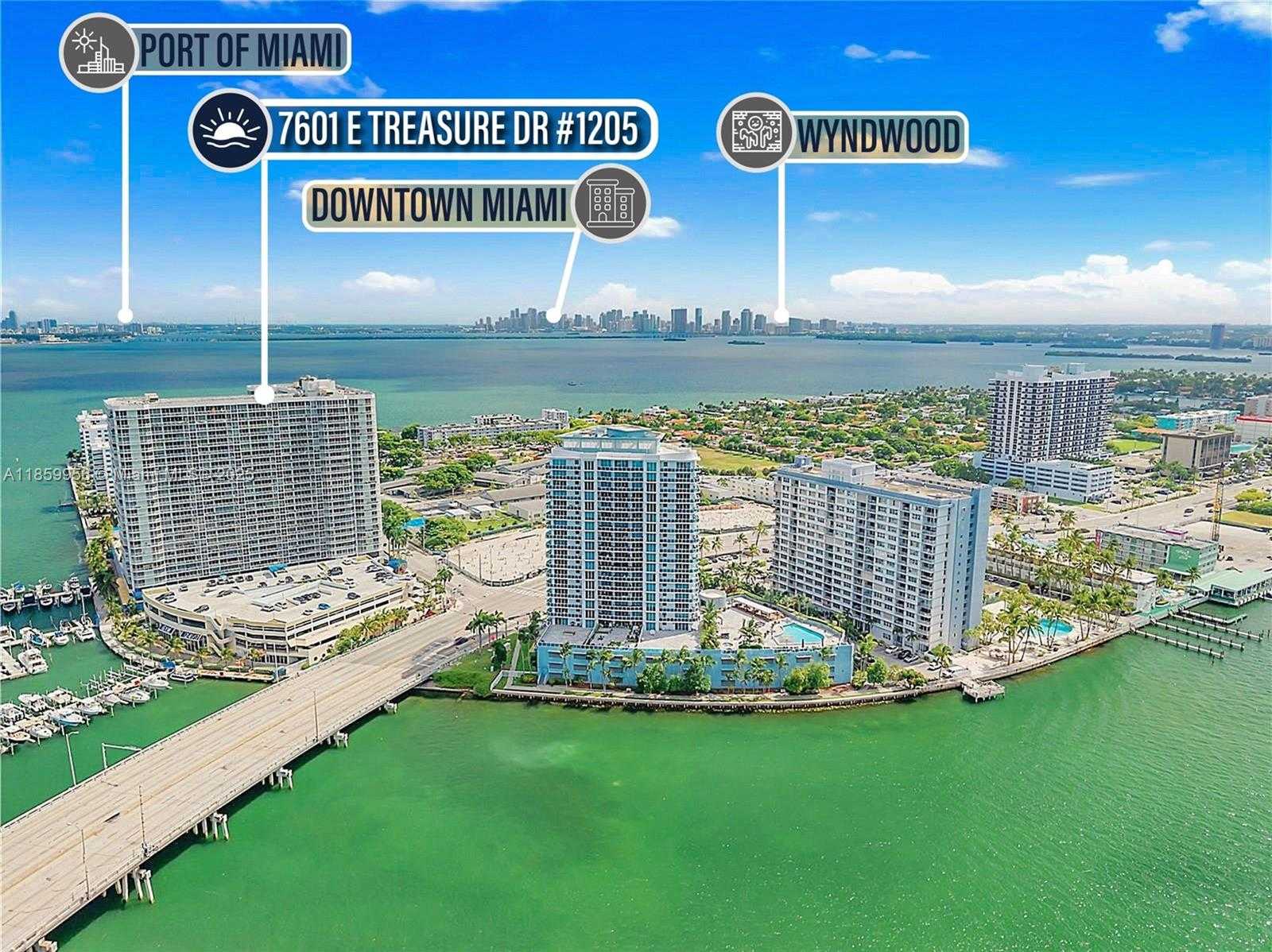 Small Image of 7601 EAST TREASURE DR #1205, North Bay Village Number 19