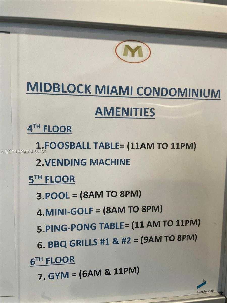 Small Image of 3250 NORTH EAST 1ST AVE #818, Miami Number 5