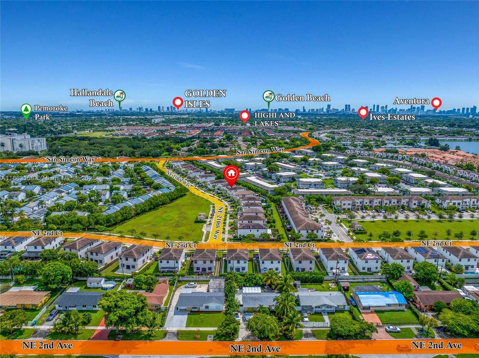 Small Image of 268 NORTH EAST 210TH WAY, Miami Number 97
