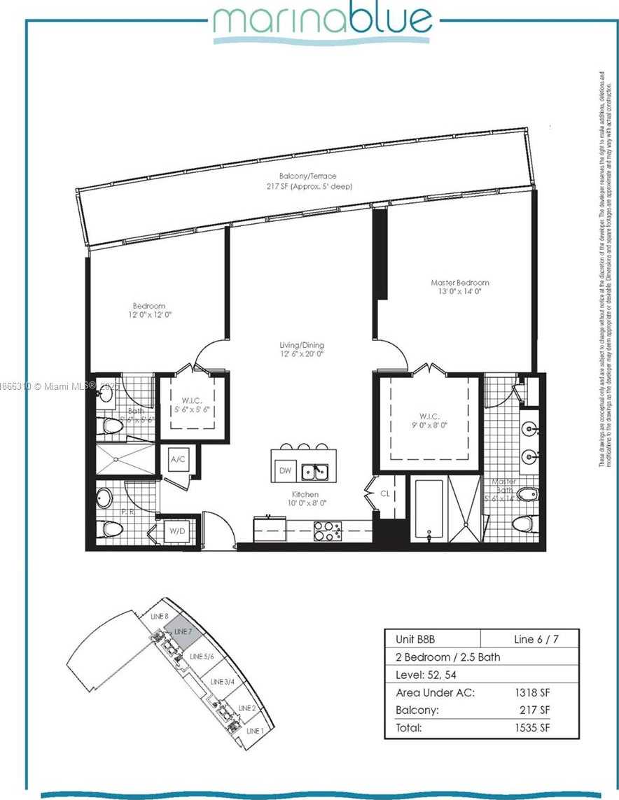 Small Image of 888 BISCAYNE BLVD #5407, Miami Number 6