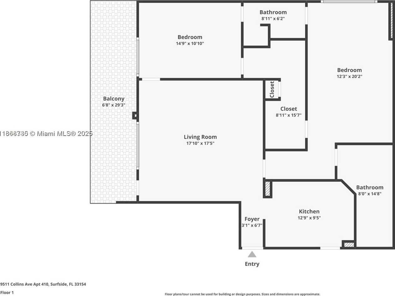 Small Image of 9511 COLLINS AVE #410, Surfside Number 44