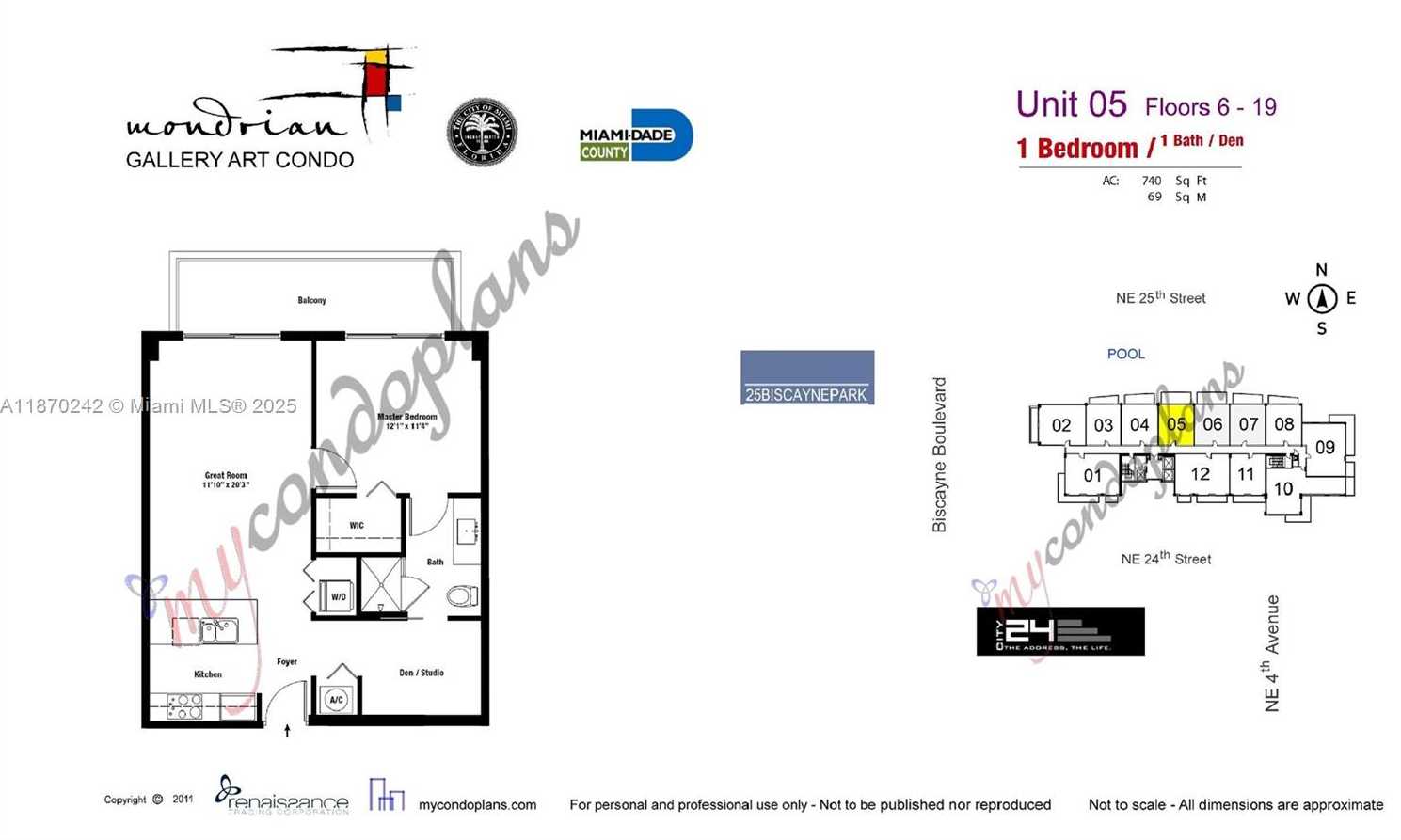 Small Image of 333 NORTH EAST 24TH ST #1205, Miami Number 20
