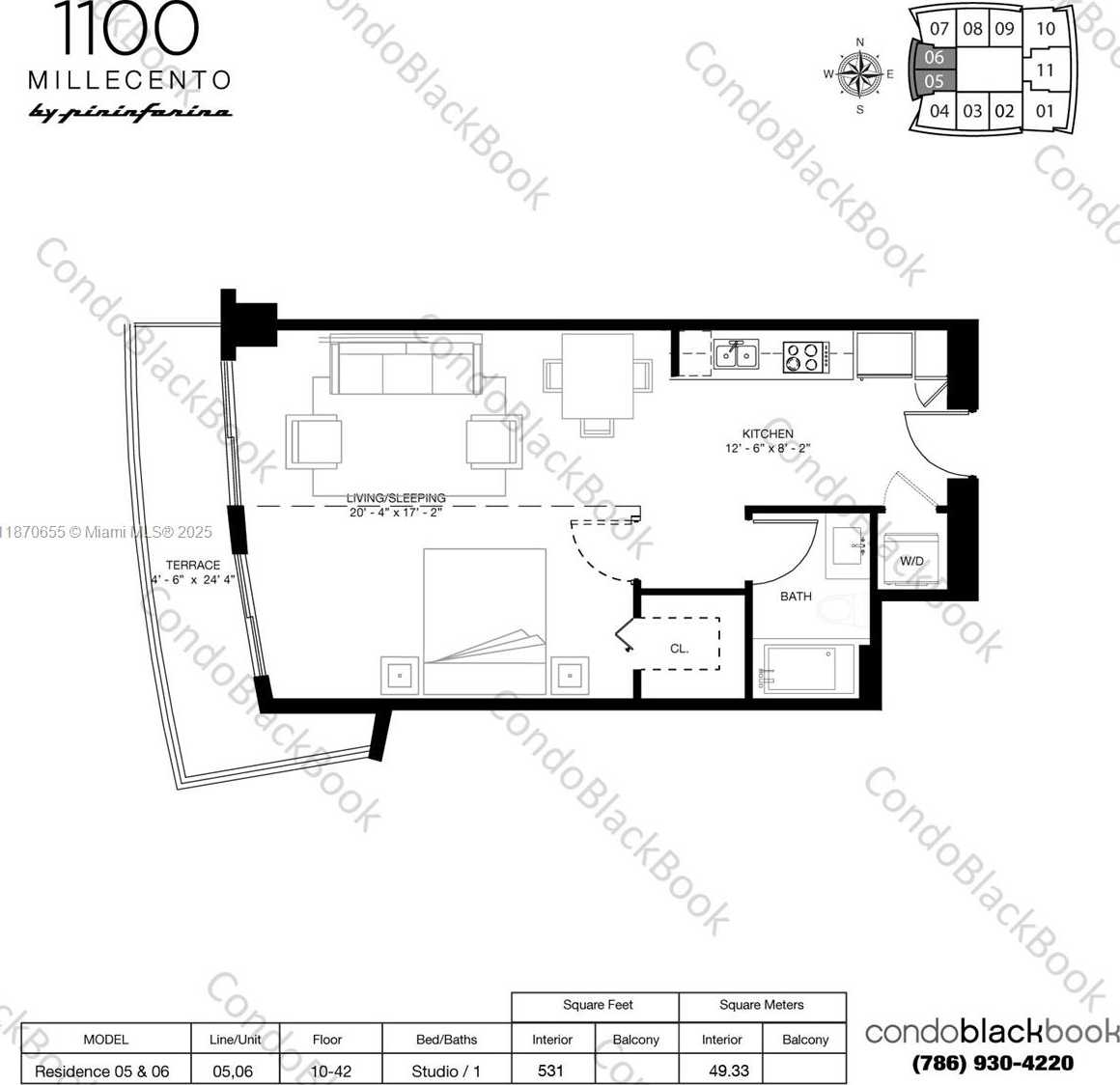 Small Image of 1100 SOUTH MIAMI AVE #2706, Miami Number 18