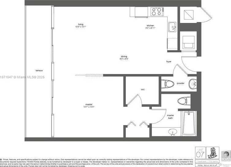 Small Image of 92 SOUTH WEST 3RD ST #4507, Miami Number 9